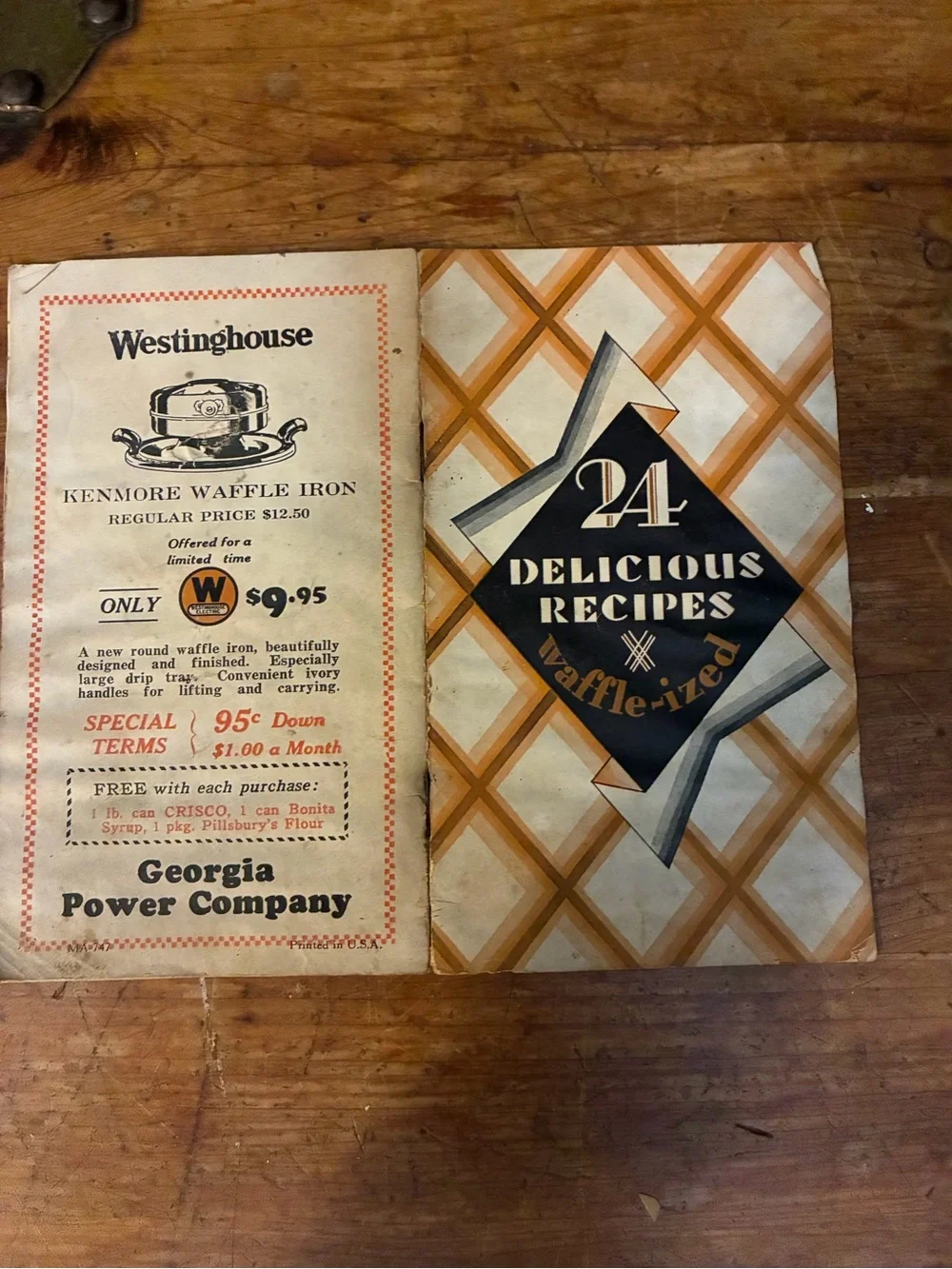 Vintage Depression Era. 1910-1926:  9 - Promotional Cookbooks/Kitchen Mementos,